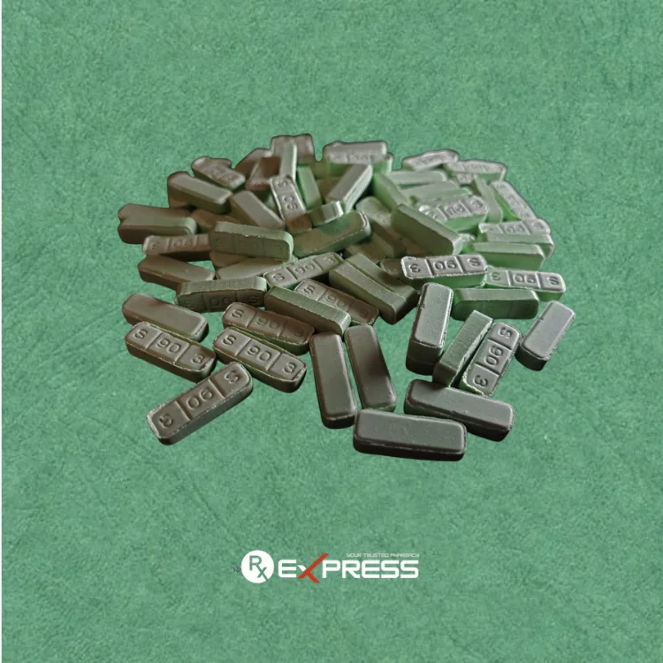 Green Xanax S 90 3