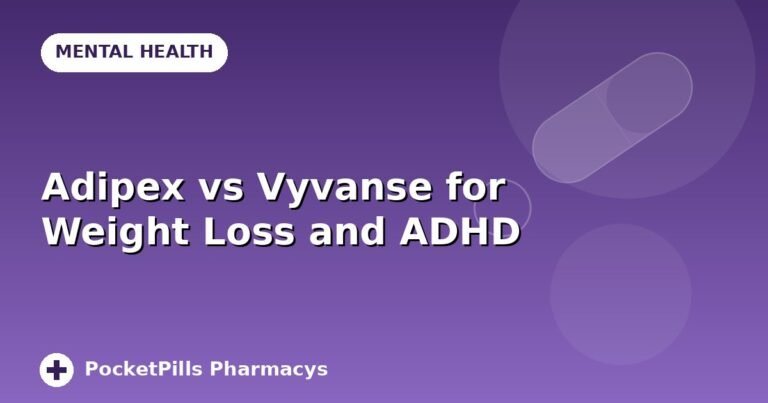 Adipex vs Vyvanse for Weight Loss and ADHD