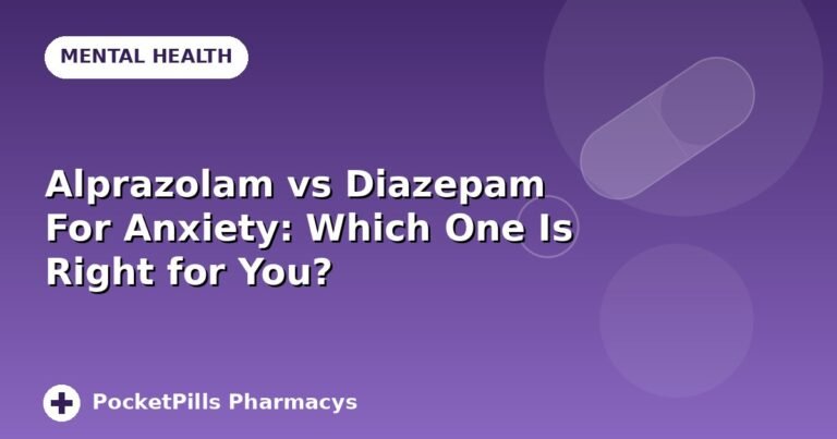 Alprazolam vs Diazepam For Anxiety: Which One Is Right for You?