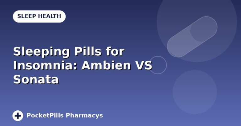 Sleeping Pills for Insomnia: Ambien VS Sonata