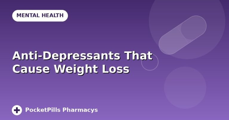 Anti-Depressants That Cause Weight Loss
