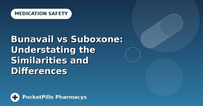 Bunavail vs Suboxone: Understating the Similarities and Differences