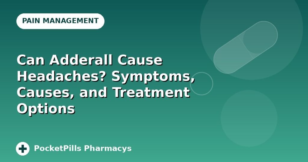 Can Adderall Cause Headaches? Symptoms, Causes, and Treatment Options