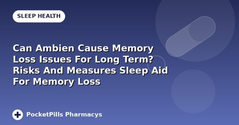 Can Ambien Cause Memory Loss Issues For Long Term? Risks And Measures Sleep Aid For Memory Loss