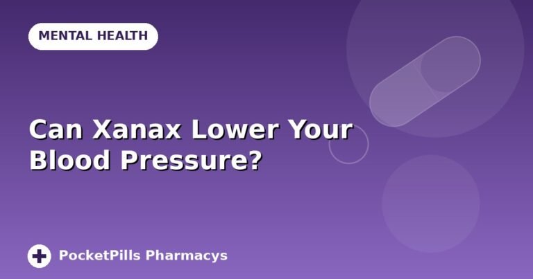 Can Xanax Lower Your Blood Pressure?