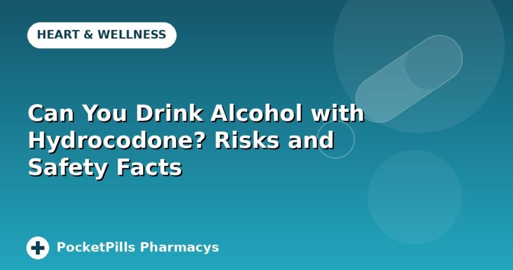 Can You Drink Alcohol with Hydrocodone? Risks and Safety Facts