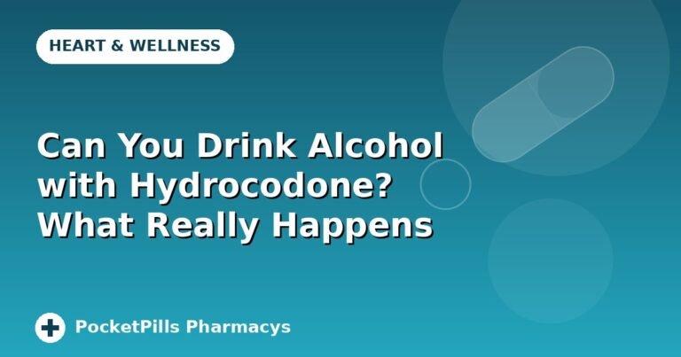 Can You Drink Alcohol with Hydrocodone? What Really Happens