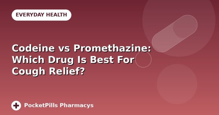Codeine vs Promethazine: Which Drug Is Best For Cough Relief?
