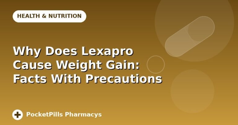 Why Does Lexapro Cause Weight Gain: Facts With Precautions