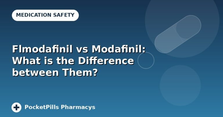 Flmodafinil vs Modafinil: What is the Difference between Them?