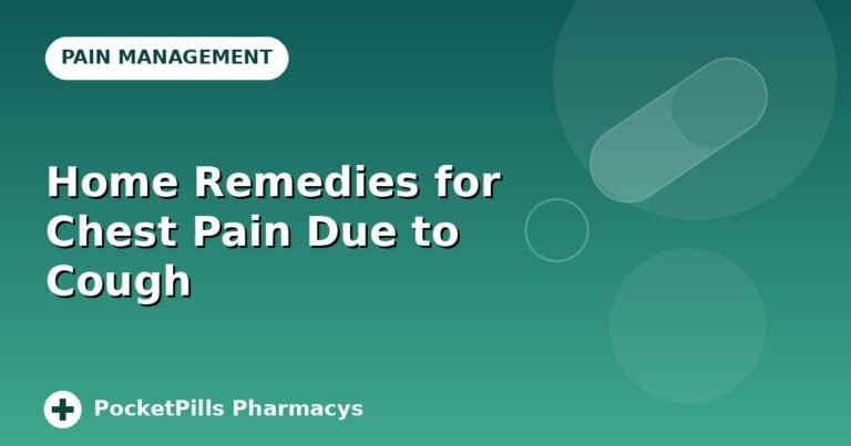 Home Remedies for Chest Pain Due to Cough