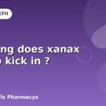How long does xanax take to kick in ​?