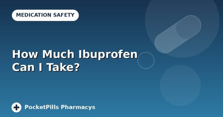 How Much Ibuprofen Can I Take?