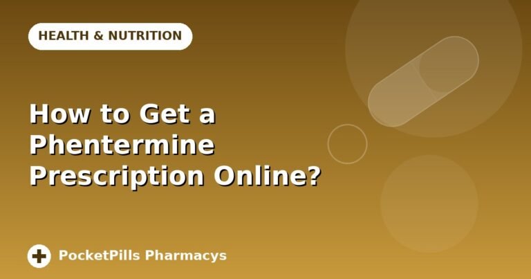How to Get a Phentermine Prescription Online?