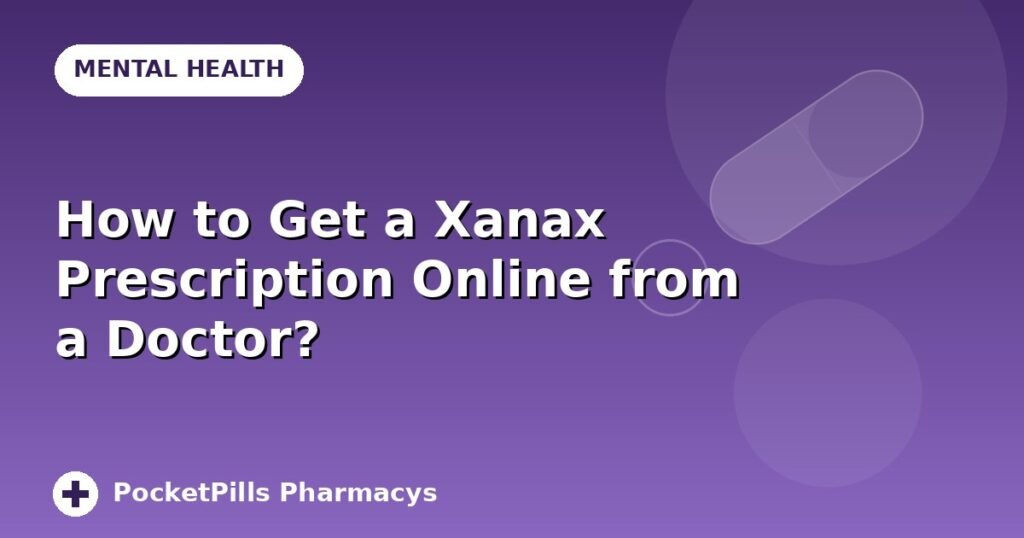 How to Get a Xanax Prescription Online from a Doctor?