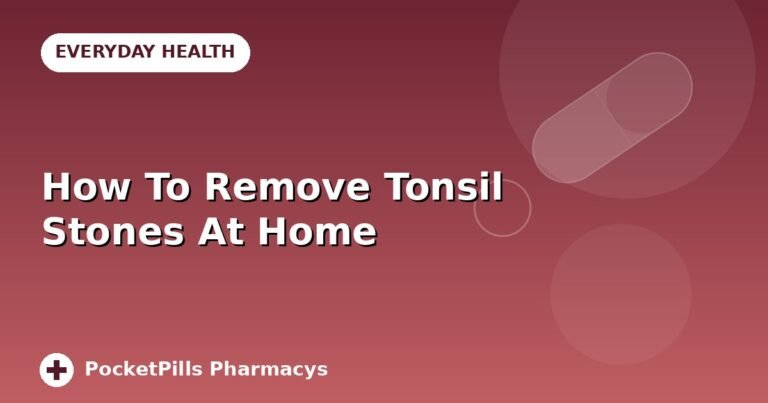 How To Remove Tonsil Stones At Home
