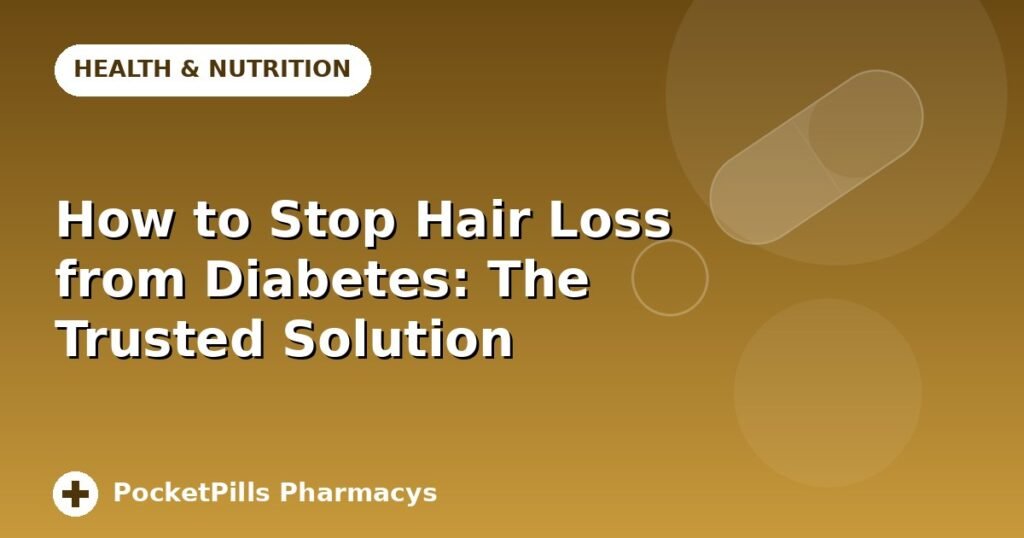 How to Stop Hair Loss from Diabetes: The Trusted Solution