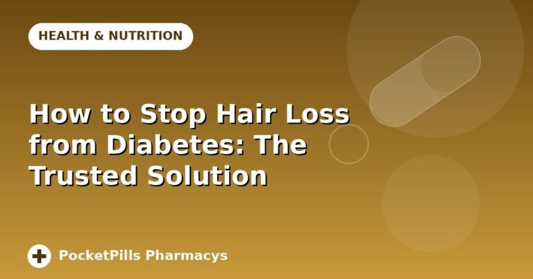 How to Stop Hair Loss from Diabetes: The Trusted Solution