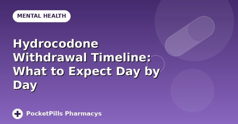 Hydrocodone Withdrawal Timeline: What to Expect Day by Day
