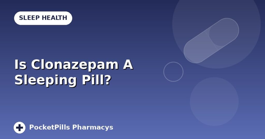 Is Clonazepam A Sleeping Pill?