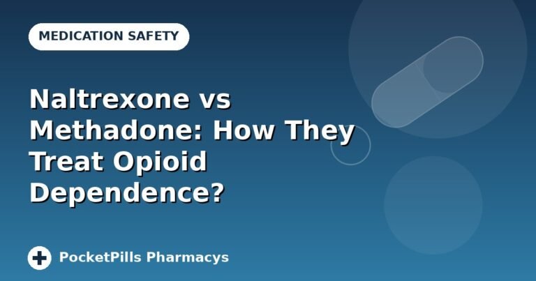 Naltrexone vs Methadone: How They Treat Opioid Dependence?