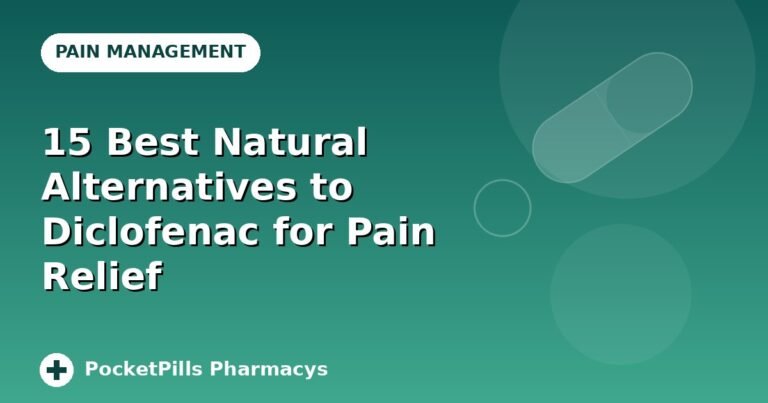 15 Best Natural Alternatives to Diclofenac for Pain Relief