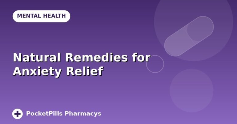Natural Remedies for Anxiety Relief