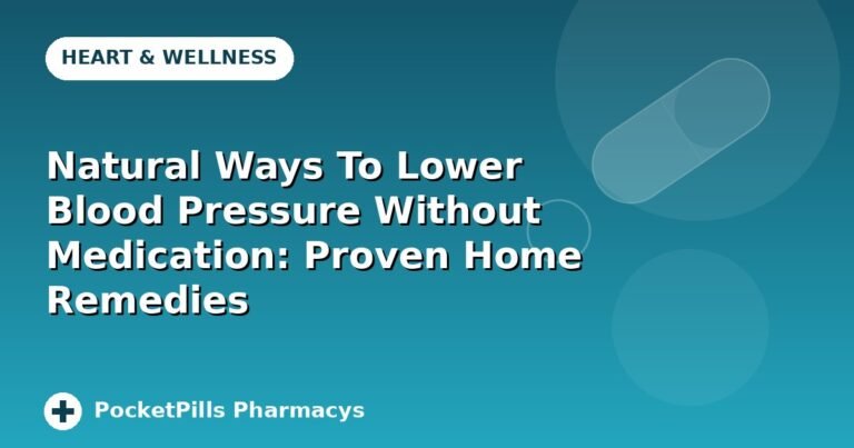 Natural Ways To Lower Blood Pressure Without Medication: Proven Home Remedies