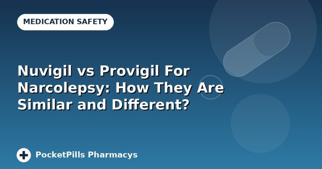 Nuvigil vs Provigil For Narcolepsy: How They Are Similar and Different?