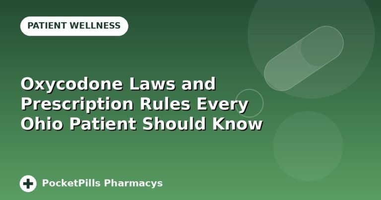 Oxycodone Laws and Prescription Rules Every Ohio Patient Should Know