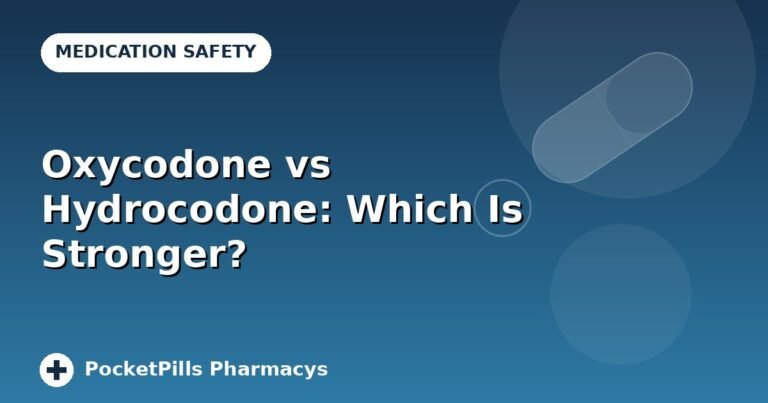 Oxycodone vs Hydrocodone: Which Is Stronger?