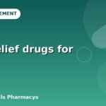 Pain relief drugs for cancer
