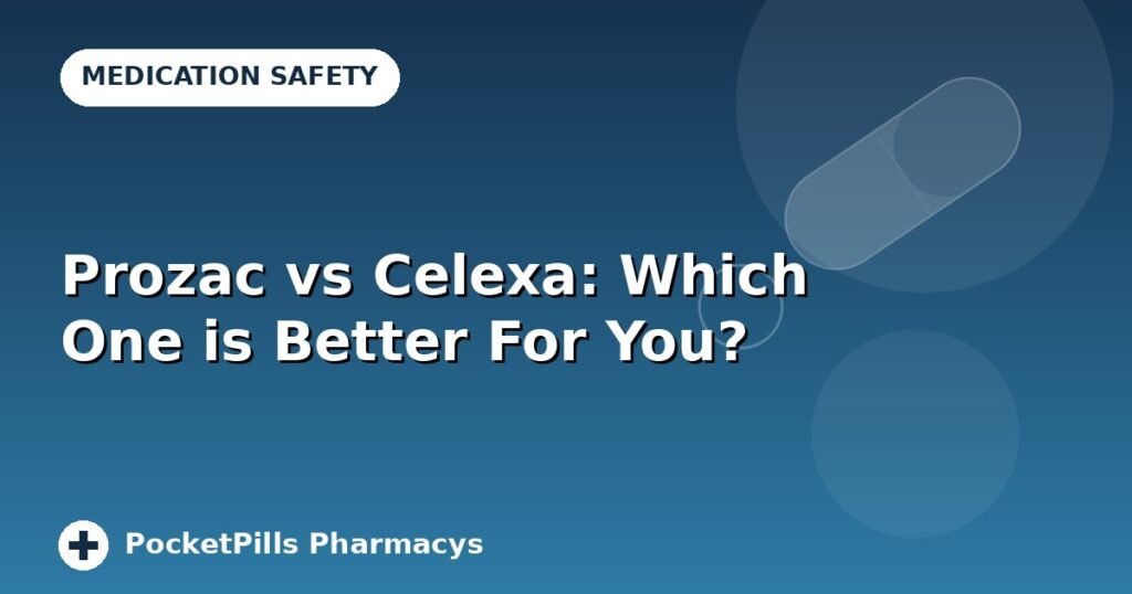 Prozac vs Celexa: Which One is Better For You?