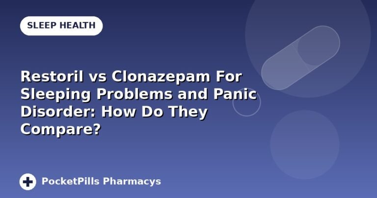 Restoril vs Clonazepam For Sleeping Problems and Panic Disorder: How Do They Compare?