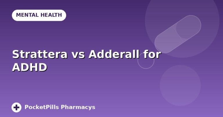 Strattera vs Adderall for ADHD