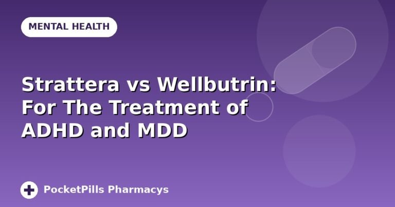 Strattera vs Wellbutrin: For The Treatment of ADHD and MDD