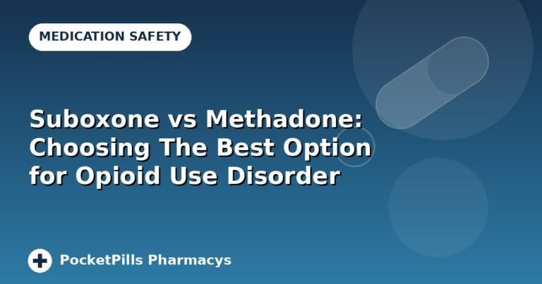 Suboxone vs Methadone: Choosing The Best Option for Opioid Use Disorder