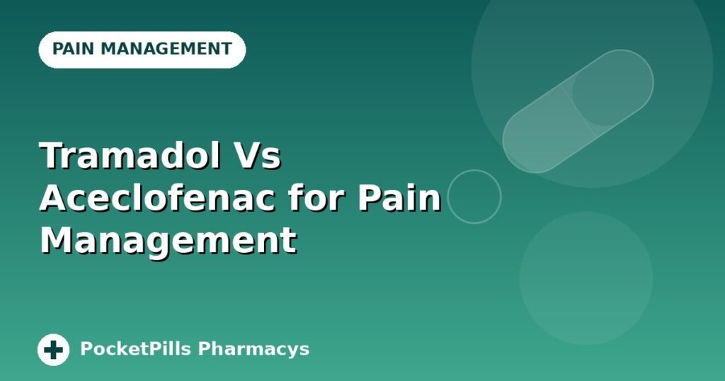 Tramadol Vs Aceclofenac for Pain Management
