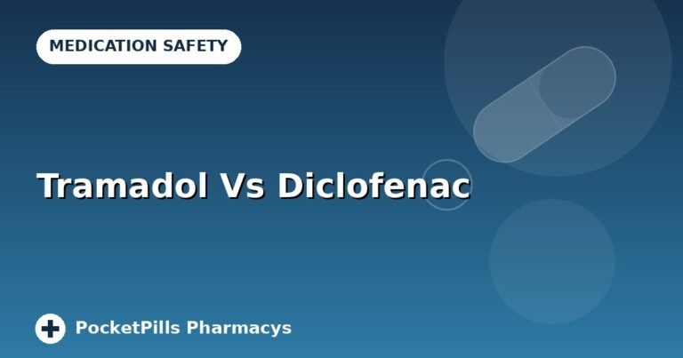 Tramadol Vs Diclofenac