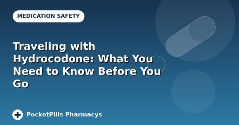 Traveling with Hydrocodone: What You Need to Know Before You Go