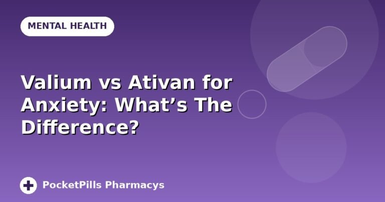 Valium vs Ativan for Anxiety: What's The Difference?