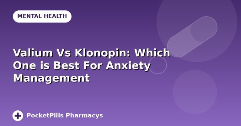 Valium Vs Klonopin: Which One is Best For Anxiety Management