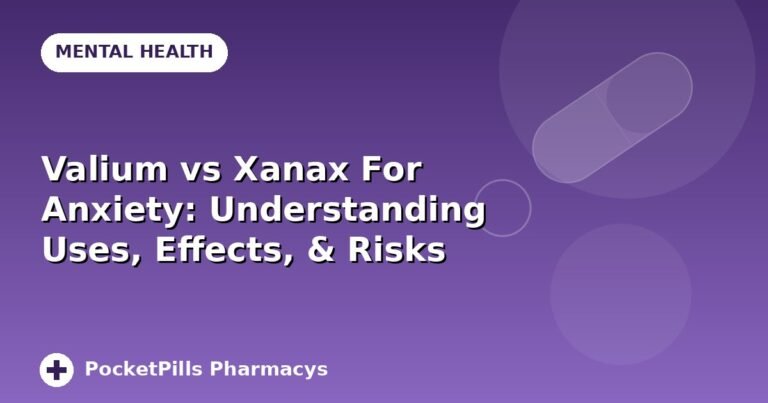 Valium vs Xanax For Anxiety: Understanding Uses, Effects, & Risks