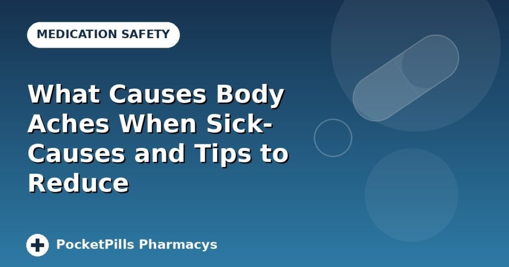 What Causes Body Aches When Sick- Causes and Tips to Reduce