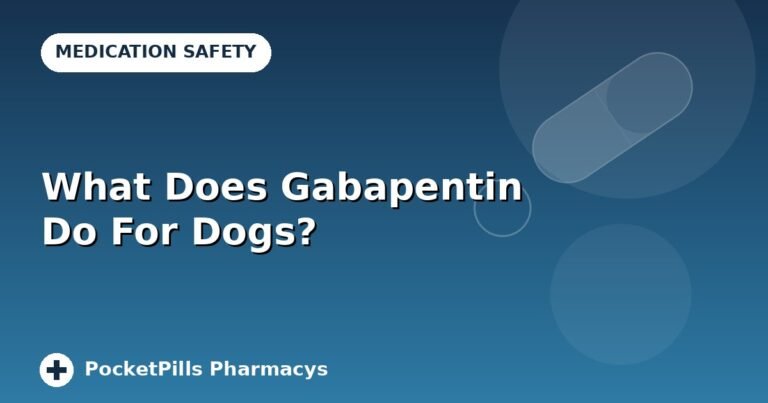 What Does Gabapentin Do For Dogs?