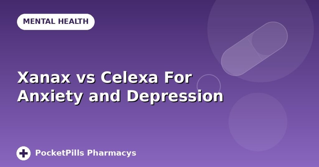 Xanax vs Celexa For Anxiety and Depression